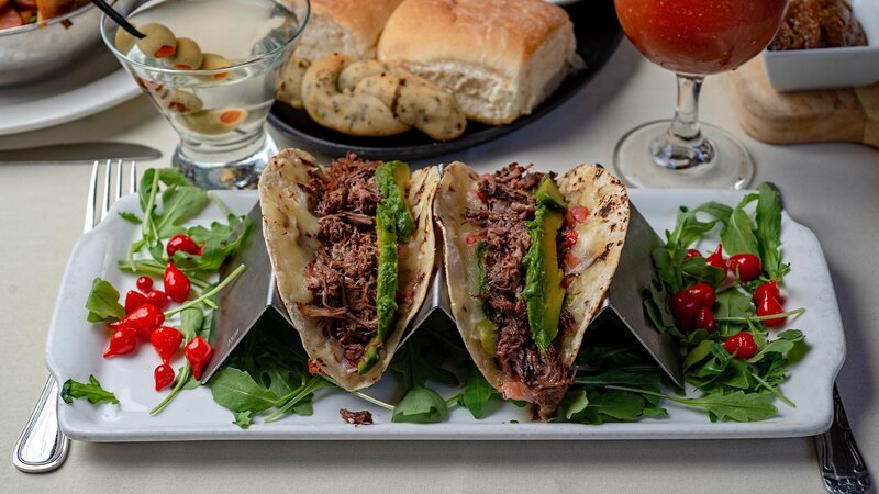 Short rib tacos appetizer